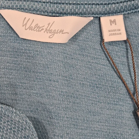 NWT Walter Hagen Women's Clubhouse Scallop Sleeveless Polo Size M - Picture 5 of 7